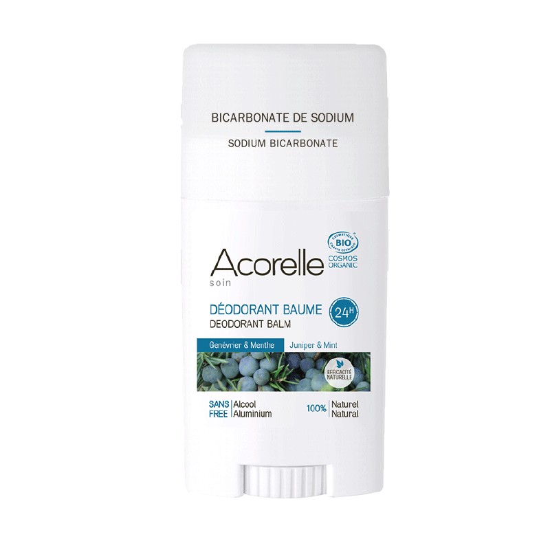 Déodorant BIO Certifié Homme Genévrier et Menthe 40gr |Acorelle Déodorant BIO Certifié Homme Genévrier et Menthe 40gr |Acorelle