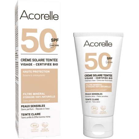 Crème solaire visage SPF50...